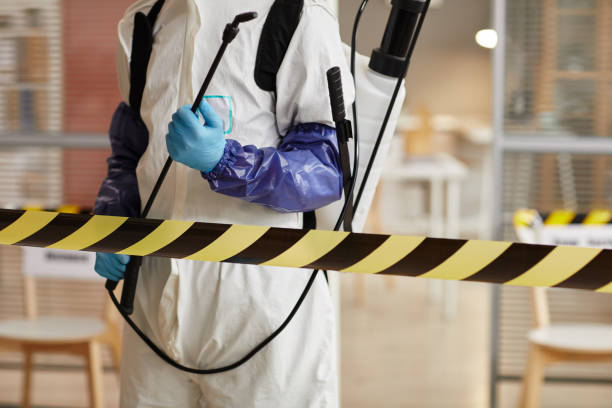 Professional Biohazard technician working in Tilden, IL
